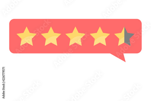 5 golden star in a row