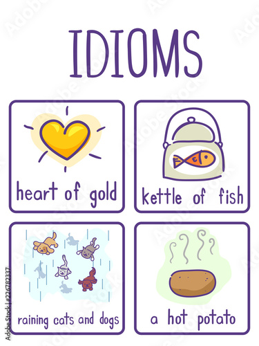 Idioms Elements Samples Illustration