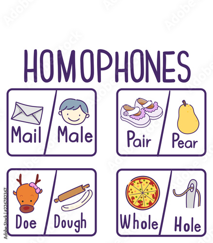 Homophones Samples