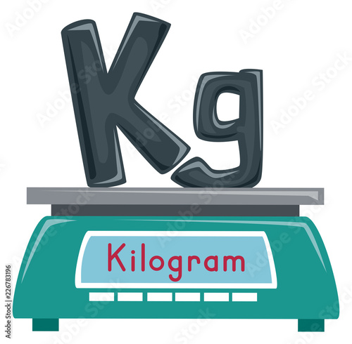 Weighing Scale Kilogram Ill...