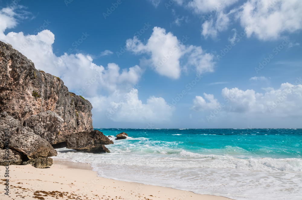 Bottom Bay in Barbados, West Indies, Caribbean Bottom Bay in Barbados, West Indies, Caribbean