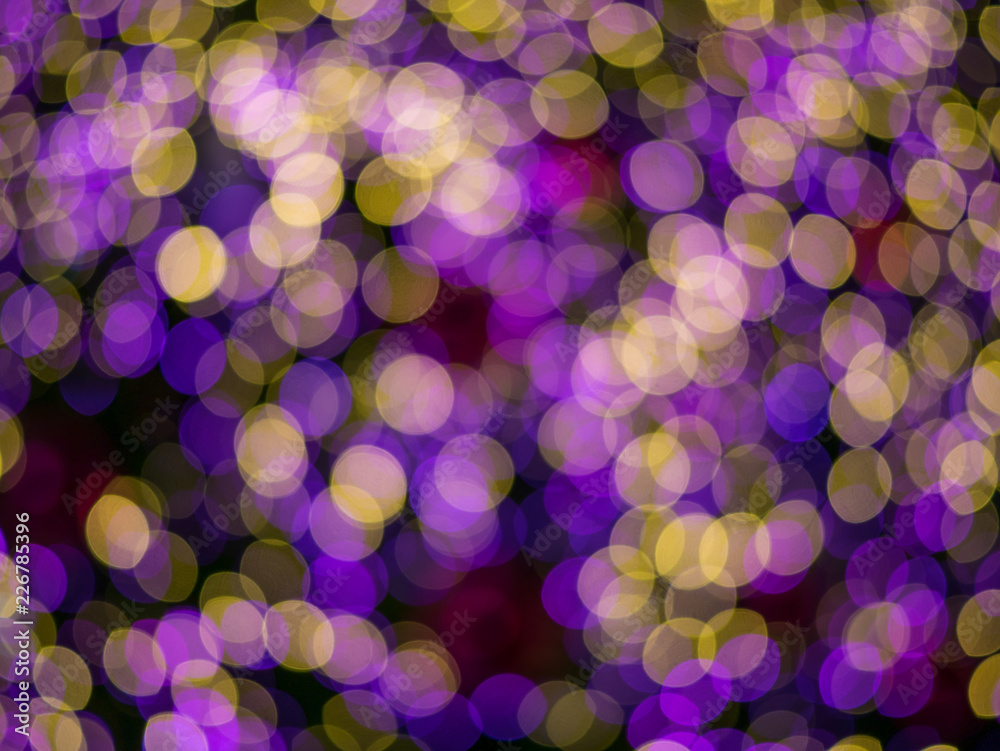 purple color and light bokeh background
