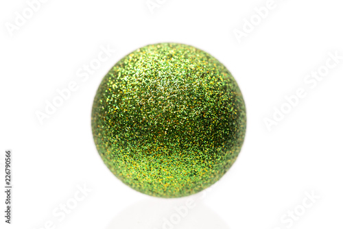 Christmas ball isolated on white background
