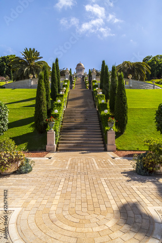Bahai Gardens, Haifa, Israel © EnginKorkmaz