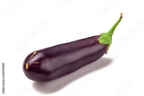 Eggplant isolated on white background