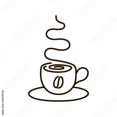 Coffee cup symbol