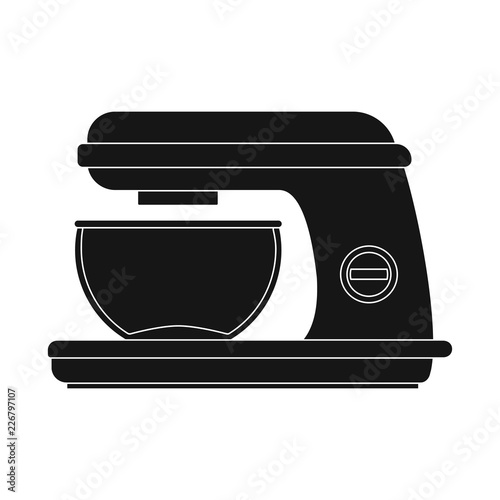 Isolated object of kitchen and cook symbol. Collection of kitchen and appliance vector icon for stock.
