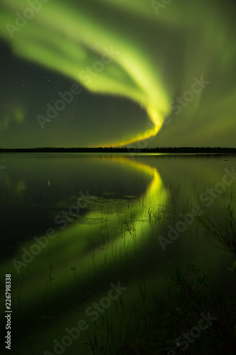 Northern Lights in Kuusamo, Finland photo