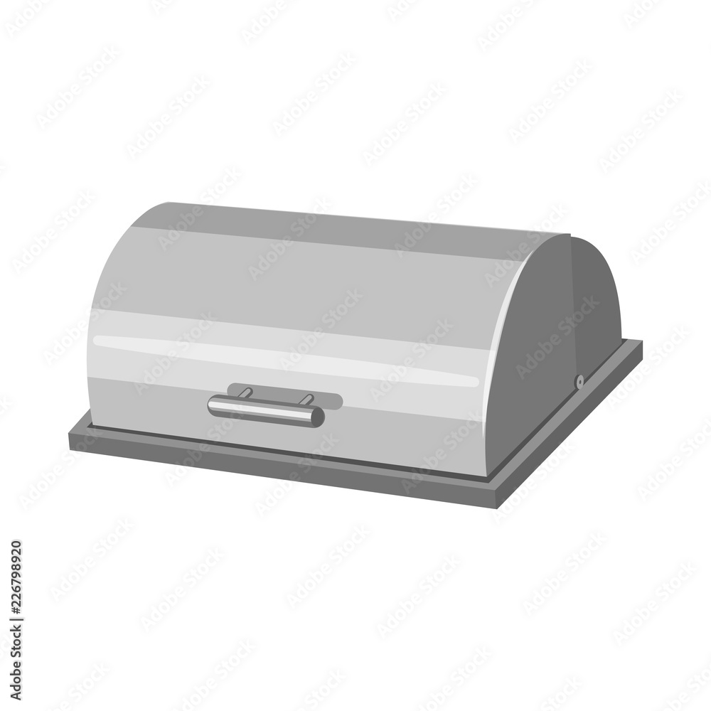 Isolated object of kitchen and cook icon. Set of kitchen and appliance stock symbol for web. Isolated object of kitchen and cook icon. Set of kitchen and appliance stock symbol for web.