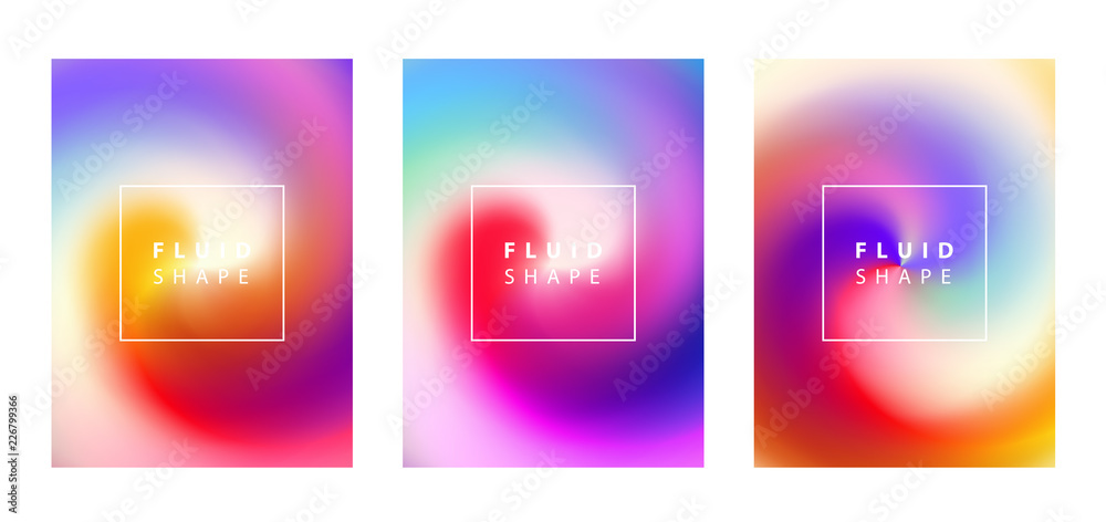 Fluid colors background. Vector illustration for posters designs, ads, promotional material.