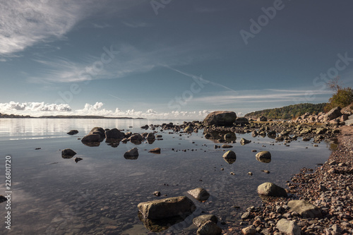 Paisajes de otoño soleado