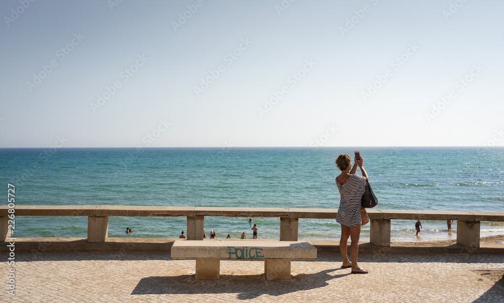 tourist algarve portugal