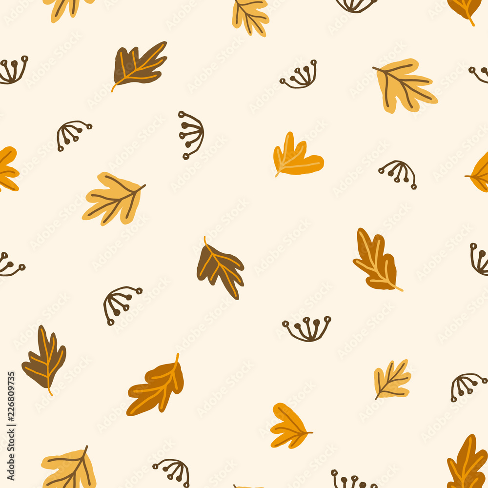 Autumn Leaves Pattern