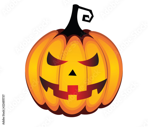 Pumpkin Halloween Illustration