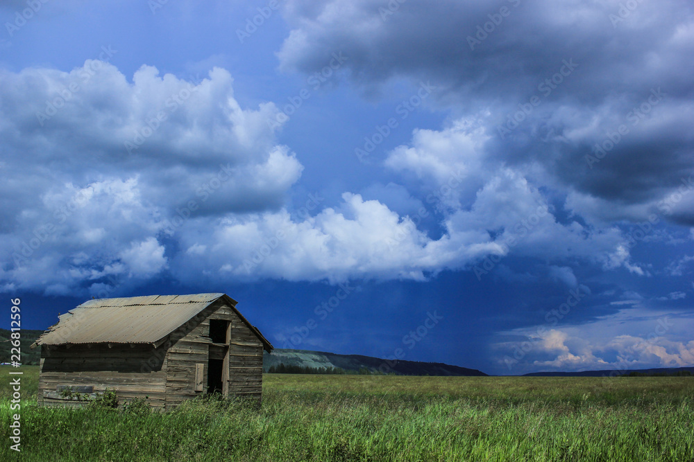 Obraz premium little wood barn