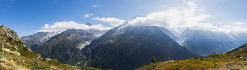 French Alps Mont Blanc