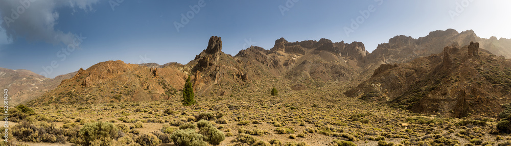 Mountains and Rocks in Teide Nation Park, Tenerife, Spain, Europe Mountains and Rocks in Teide Nation Park, Tenerife, Spain, Europe