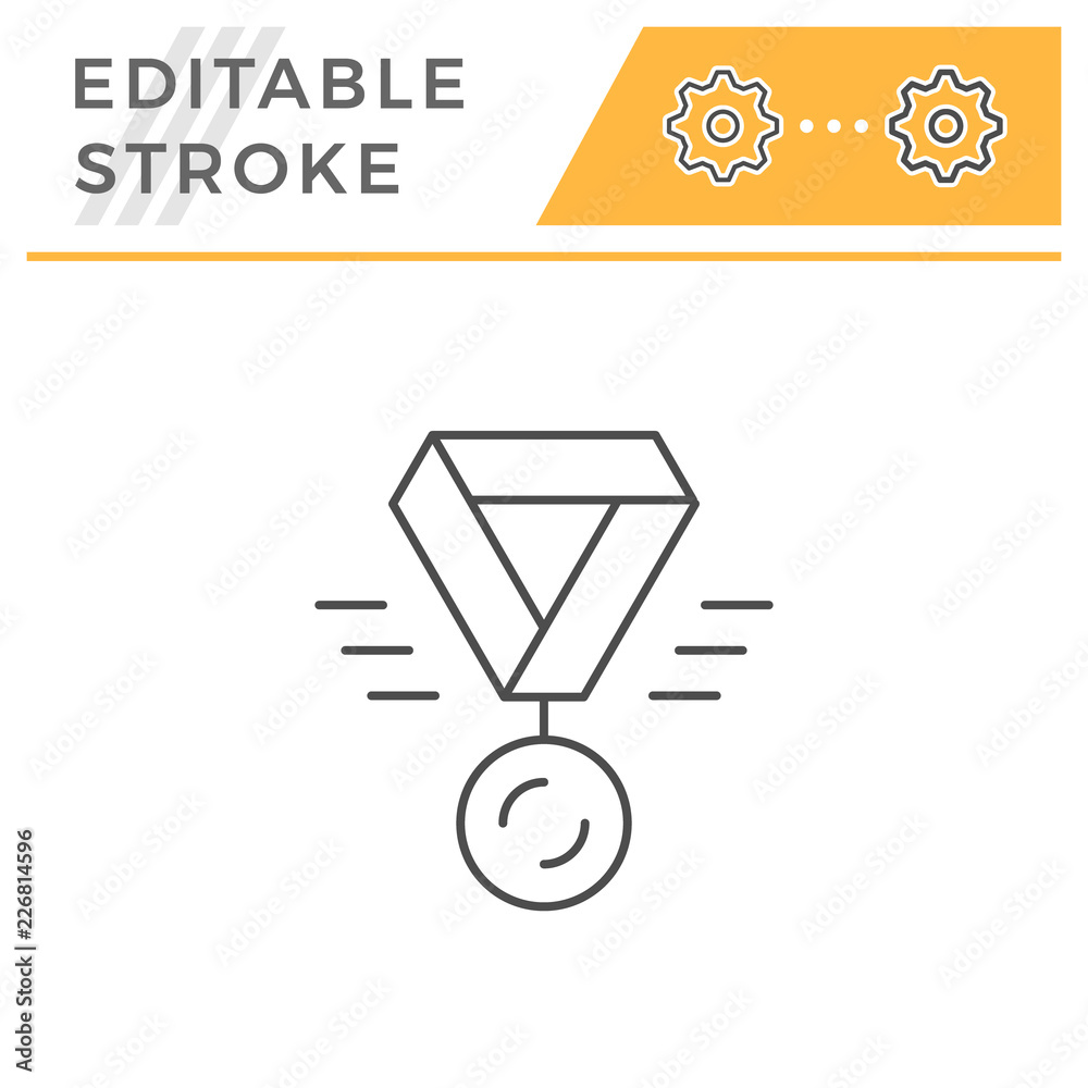Medal line icon Medal line icon