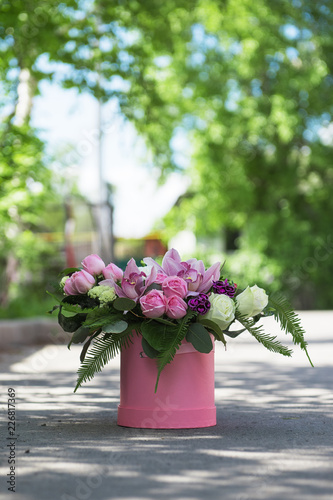 Beauty bouquet of different...