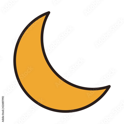 quarter moon symbol