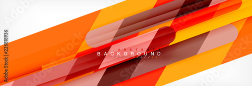 Abstract colorful lines, modern geometric background design