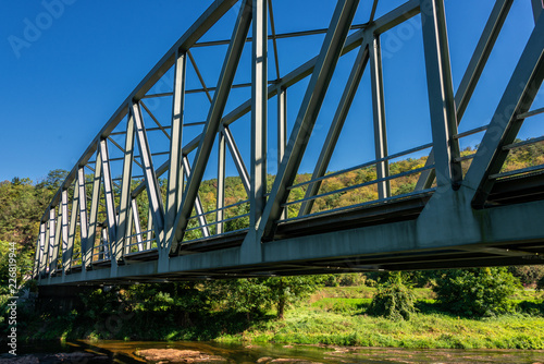 Historische Fachwerkbrücke bei Stiefern am Kamp