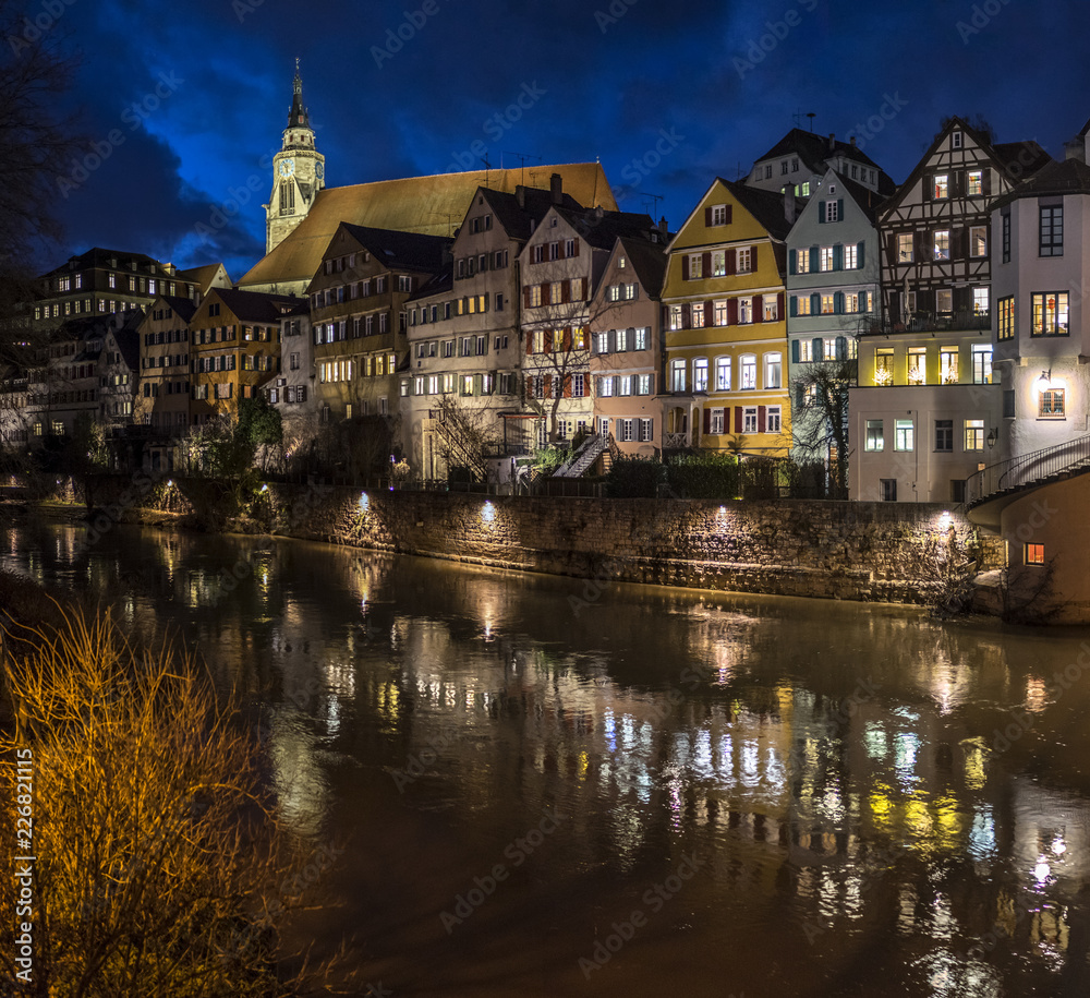 Tübingen bei Nacht