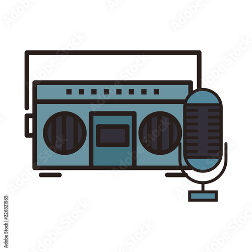 Vintage radio stereo