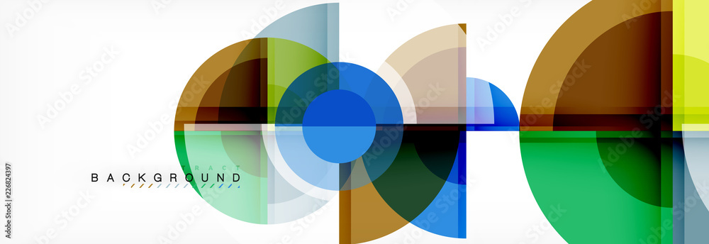 Circle abstract background Circle abstract background