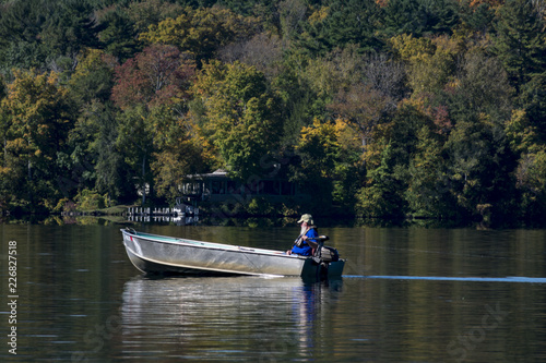 Man In A Boat