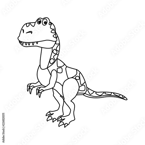 tyrannosaur dinosaur cartoon