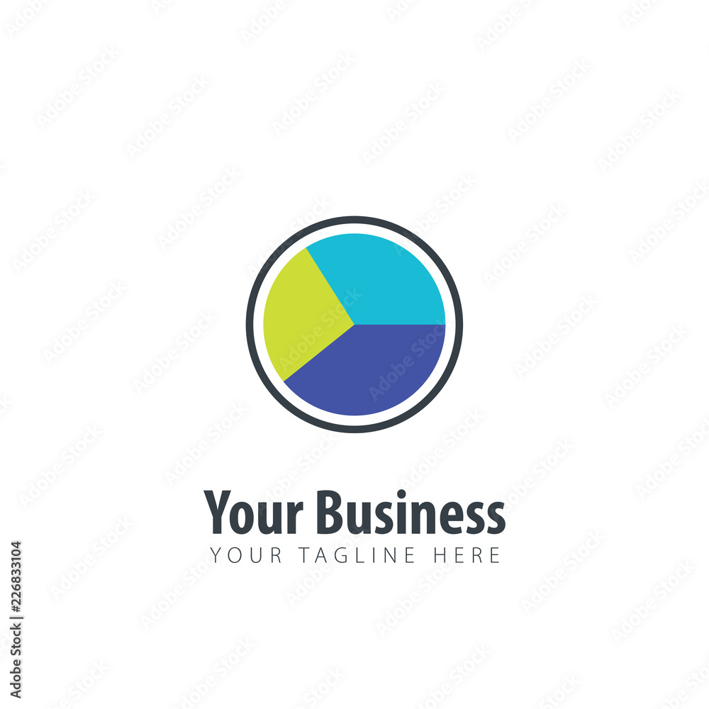 Accounting Design Logo. Concept for Finance Company Accounting Design Logo. Concept for Finance Company