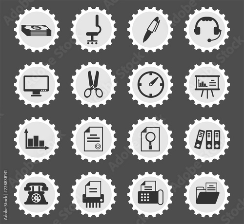 office icon set
