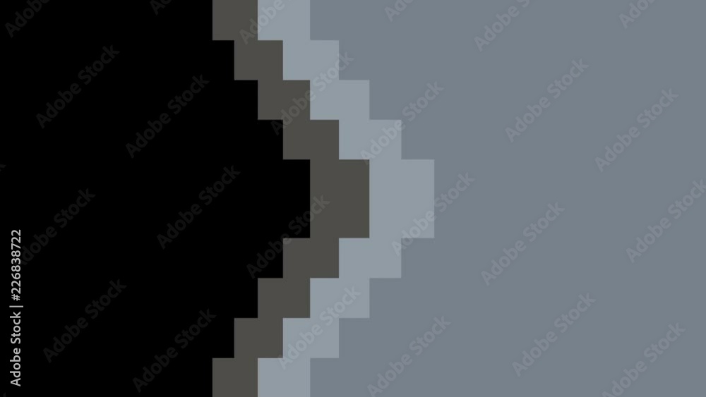 Transition Animation Pixels Square Blue Gray Black Transition Animation Pixels Square Blue Gray Black