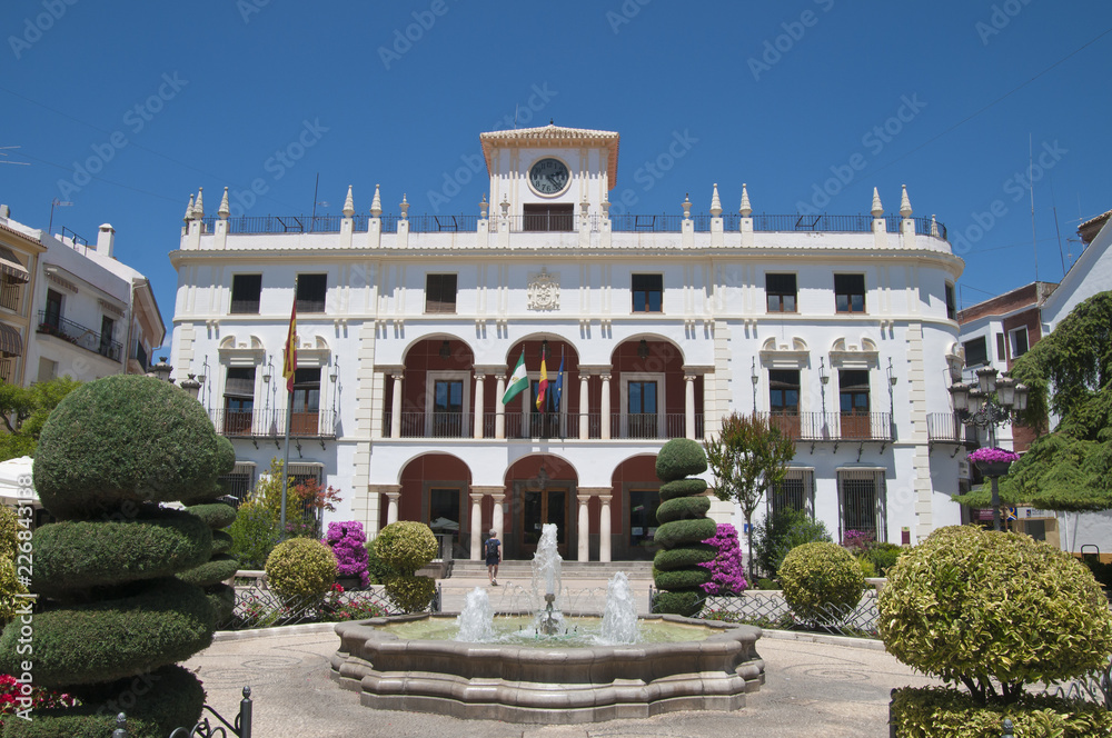 Rathaus, Priego de Córdoba, Andalusien, Spanien