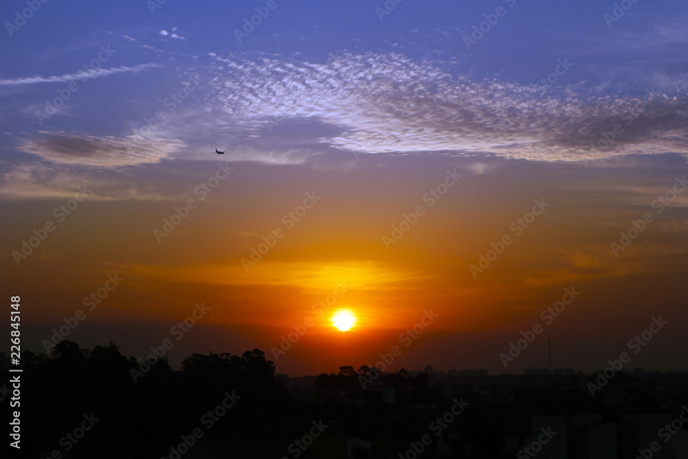 por do sol por do sol