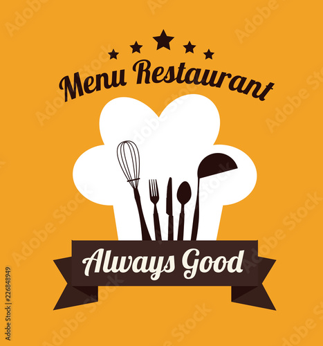 Restaurant design icom vector ilstration