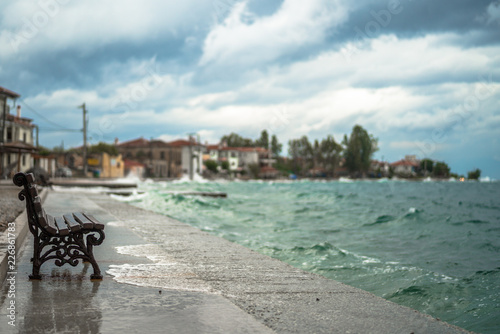 Bench with sea view