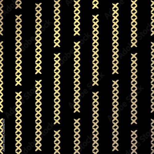 golden floral pattern