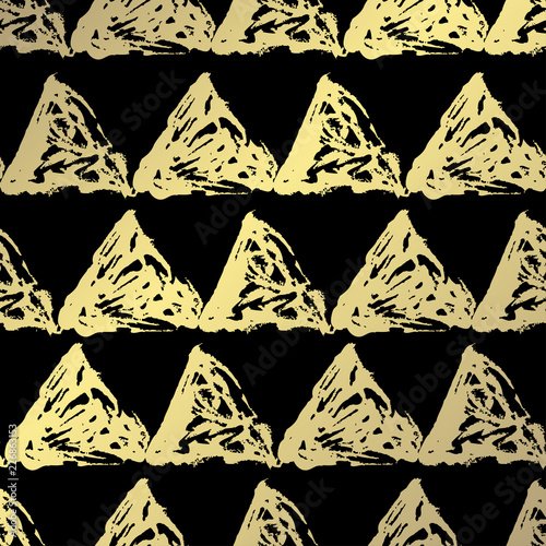 golden floral pattern
