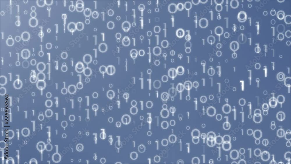Digi0001 - Digital Blue Background Video Background Loop // Lots of ones and zeros switch states in front of a blueish background. A great stylish backdrop for all kind of computer related stuff. Digi0001 - Digital Blue Background Video Background Loop // Lots of ones and zeros switch states in front of a blueish background. A great stylish backdrop for all kind of computer related stuff.