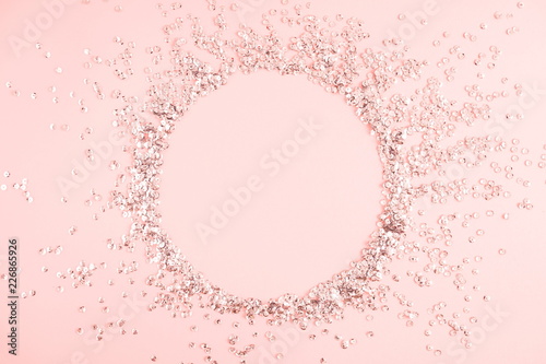 Obraz na płótnie Festive pink background