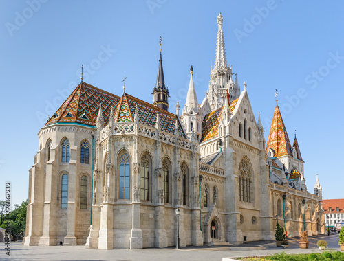 Photography St Mathias Church in Budapest