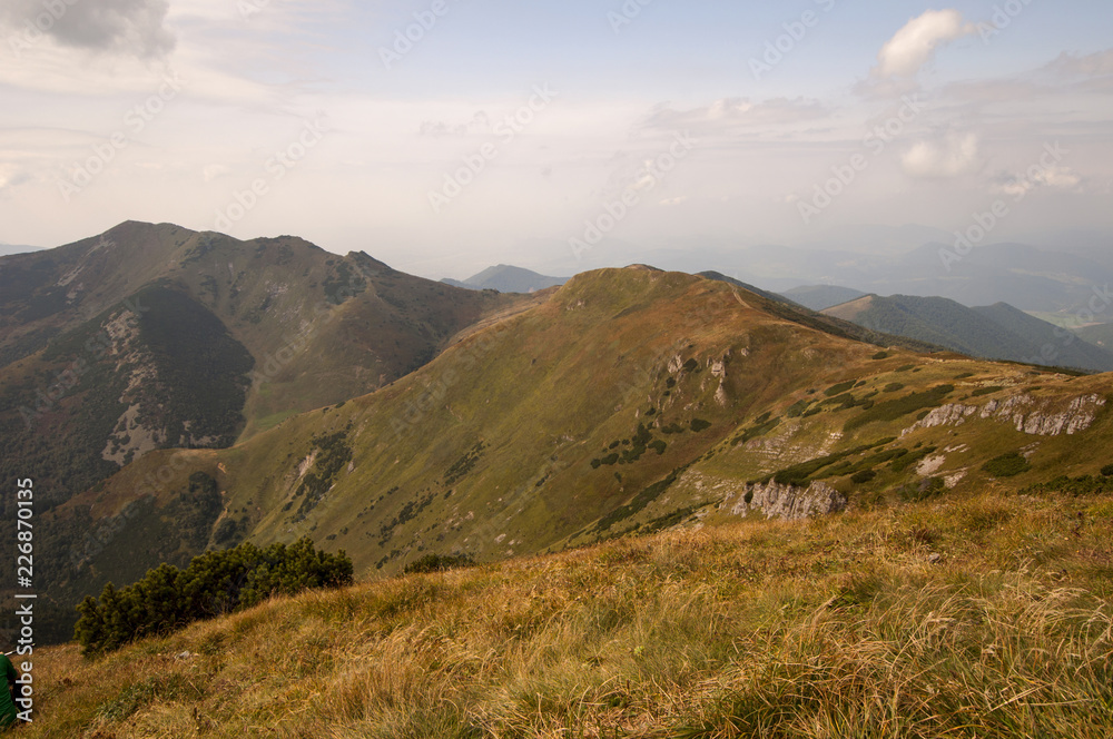 landscapes of mountaind, Little Farta, Mala Fatra, Slovakia