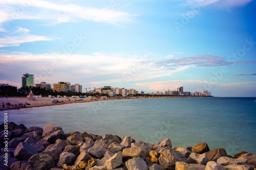 The Beautiful Beach of Miami Beach - FL