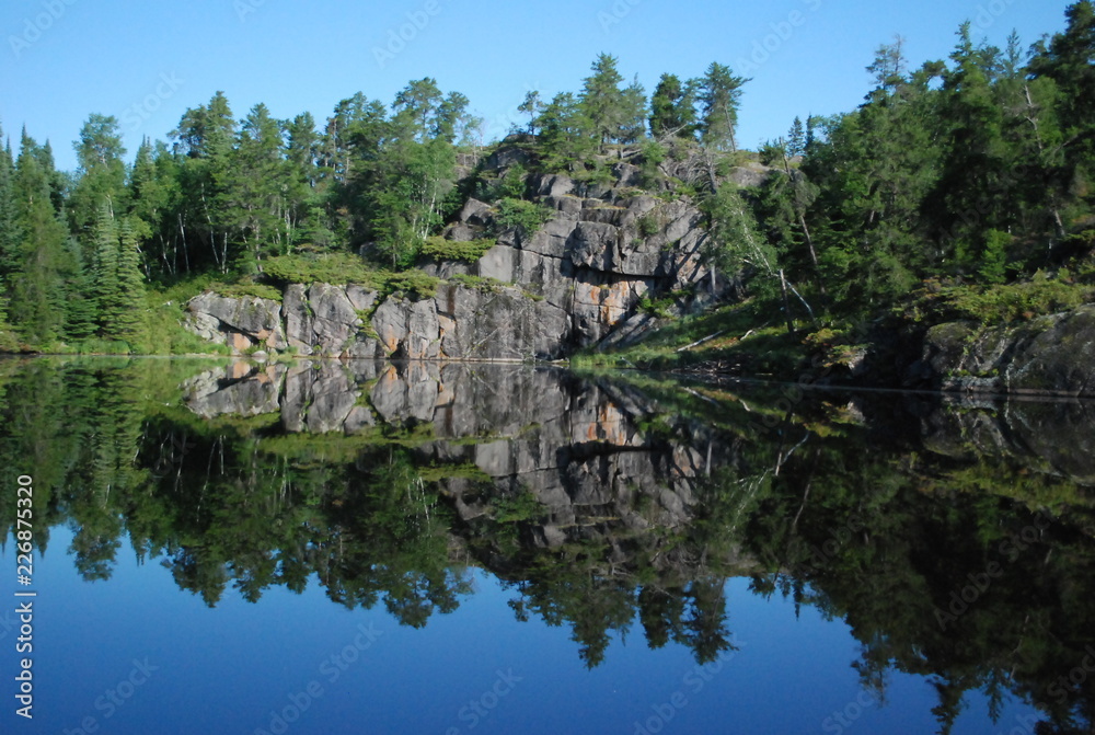 Fototapeta premium lake life water reflection