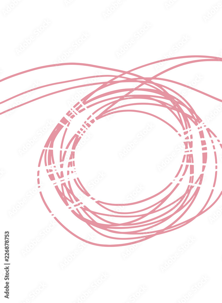 decorative round lines vector element decorative round lines vector element