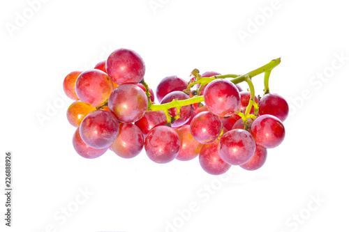 Grapes  isolated on a white background