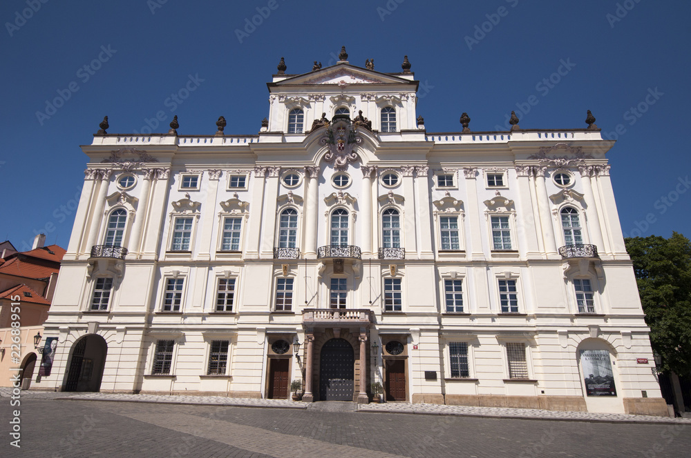 beautiful Archibishop Palace in Prague