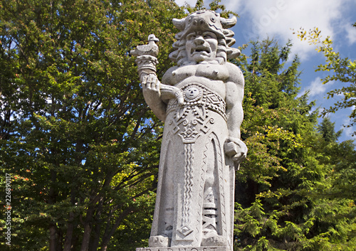 Radegast or Radhost on Radhost in Czech Republic